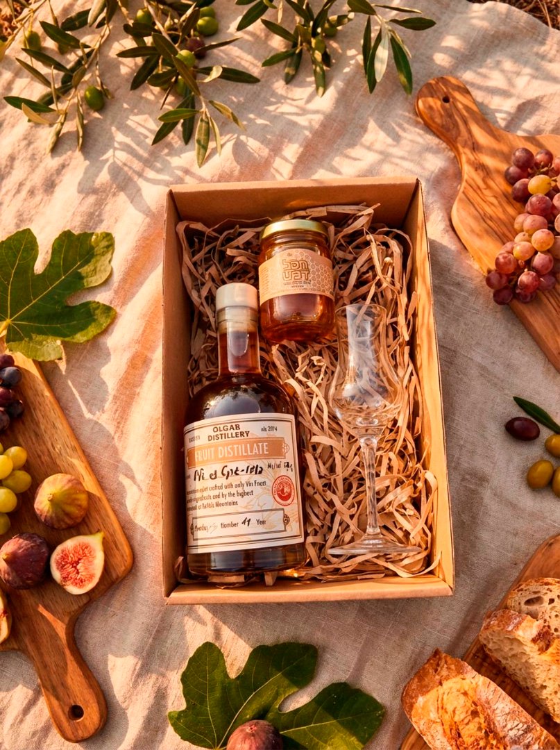 Набор «За жизнь и мёд» тёмно-красный