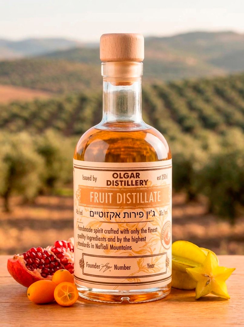 ג`ין על בסיס פירות אקזוטיים