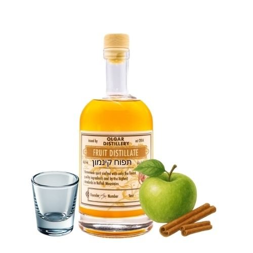ליקר תפוח קינמון 17% אלכוהול 2025